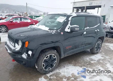 2015 Jeep Renegade Trailhawk из США, поврежденный, VIN ZACCJBCT0FPB66454